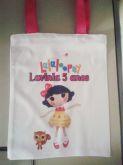 Sacolas Tecido Poliester 30x30 Personalizadas